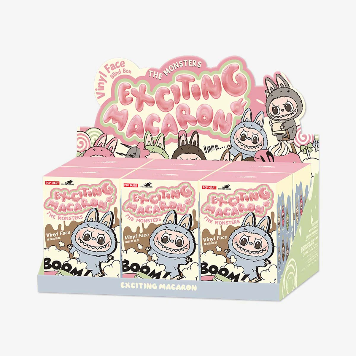 Labubu - Exciting Macaron - The Monsters - Single Box