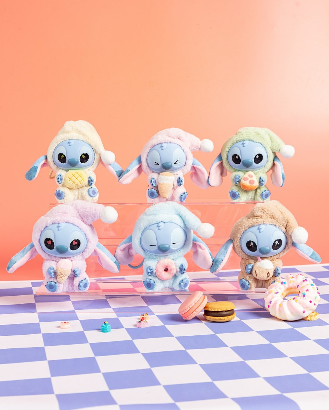 Labubu Stitch - Sleep Series Vinyl Blind Box - Miniso - Single Box