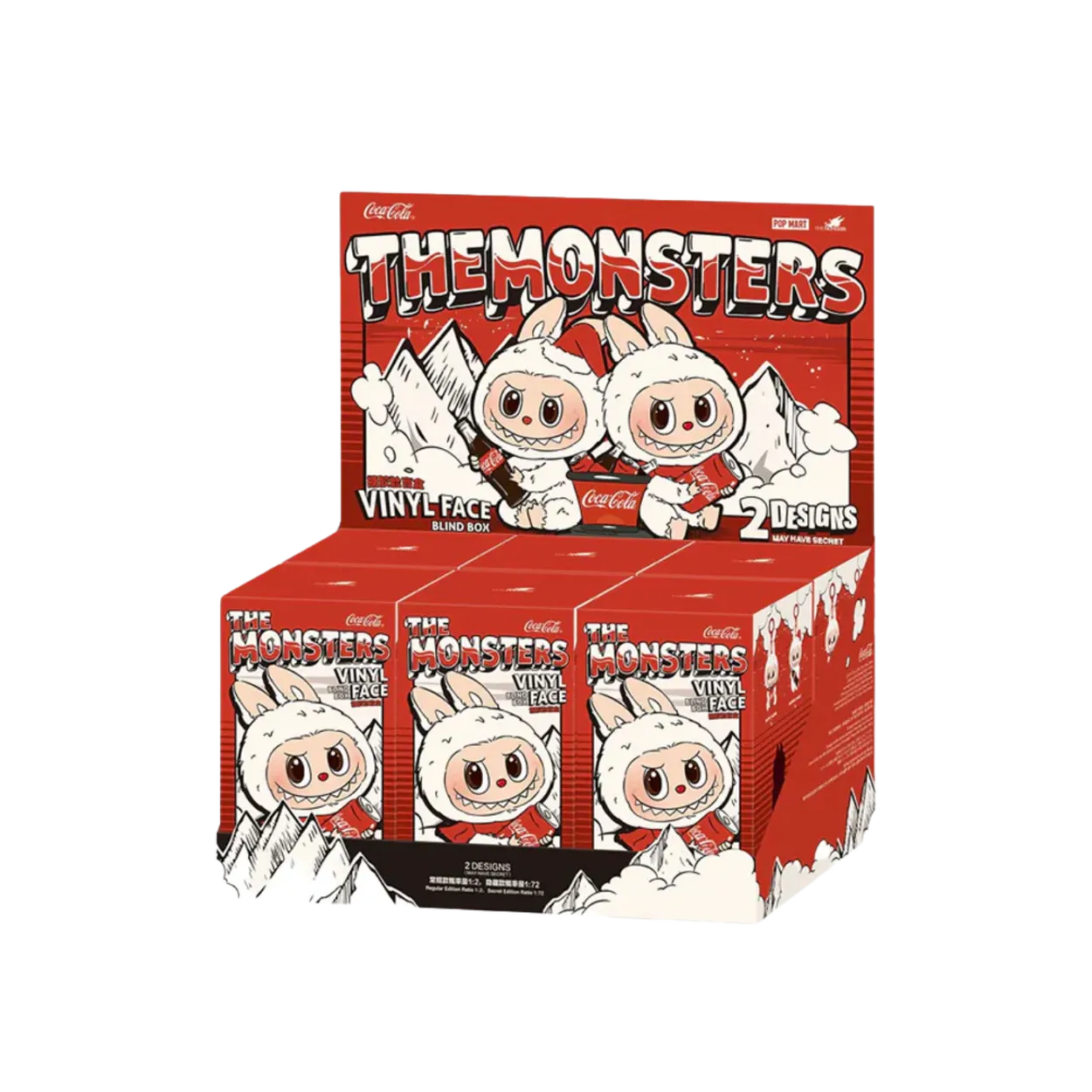 Labubu blind box Coca-Cola - The Monsters - Single Box